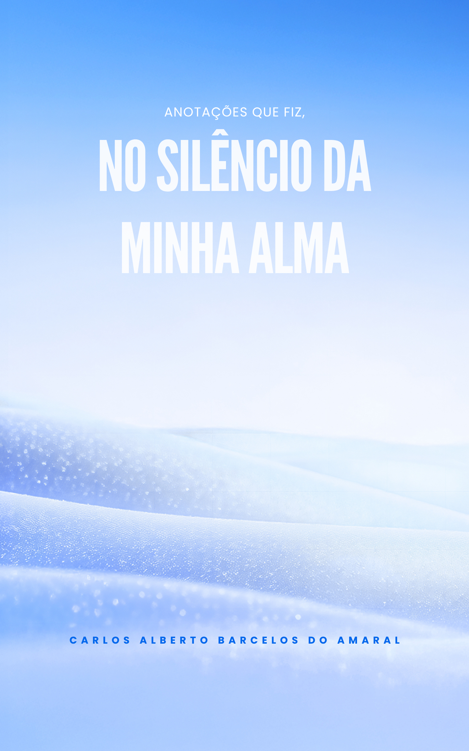 Anotações que fiz no silêncio da minha alma